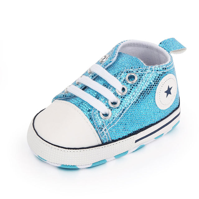 Fashionable Cute Canvas Shoes for Newborn Babies