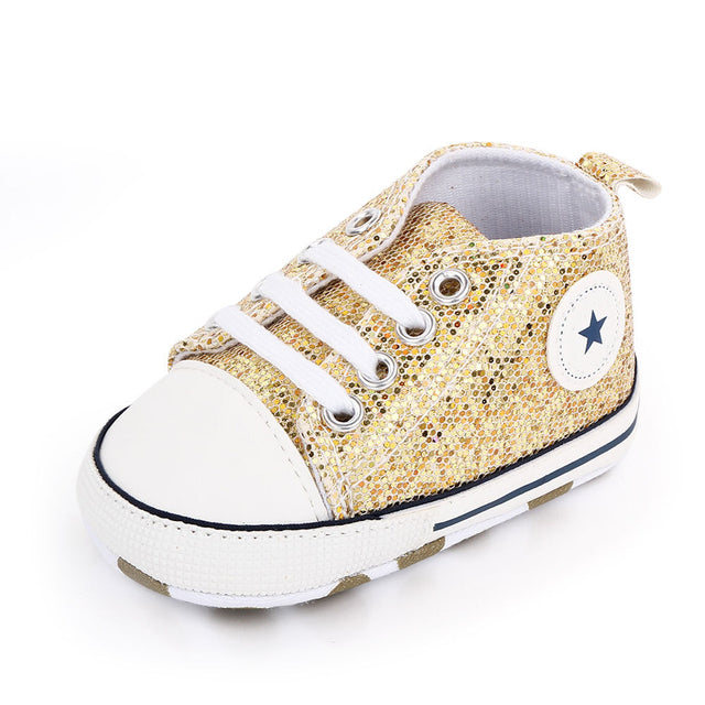 Fashionable Cute Canvas Shoes for Newborn Babies