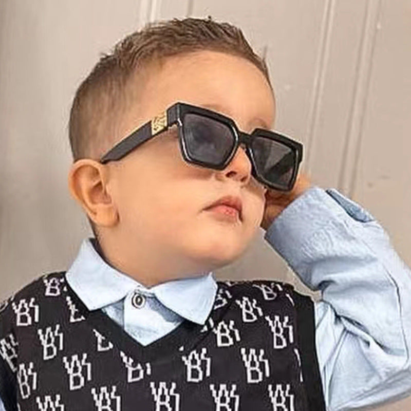 Trendy Retro Square Sunglasses for Kids