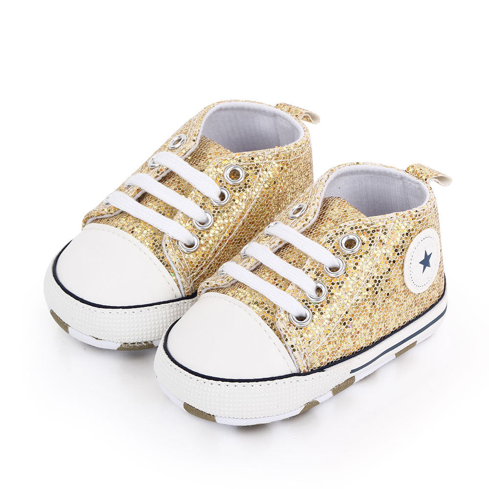 Fashionable Cute Canvas Shoes for Newborn Babies