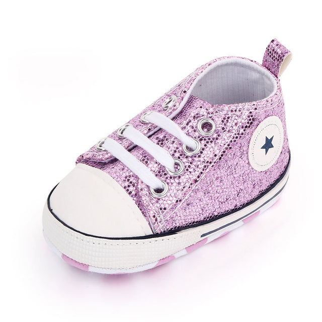 Fashionable Cute Canvas Shoes for Newborn Babies