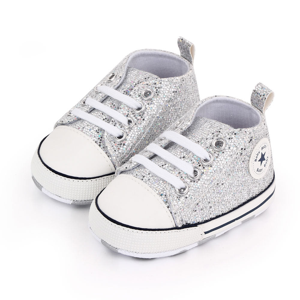 Fashionable Cute Canvas Shoes for Newborn Babies