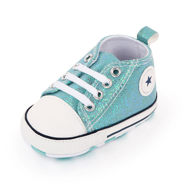 Fashionable Cute Canvas Shoes for Newborn Babies
