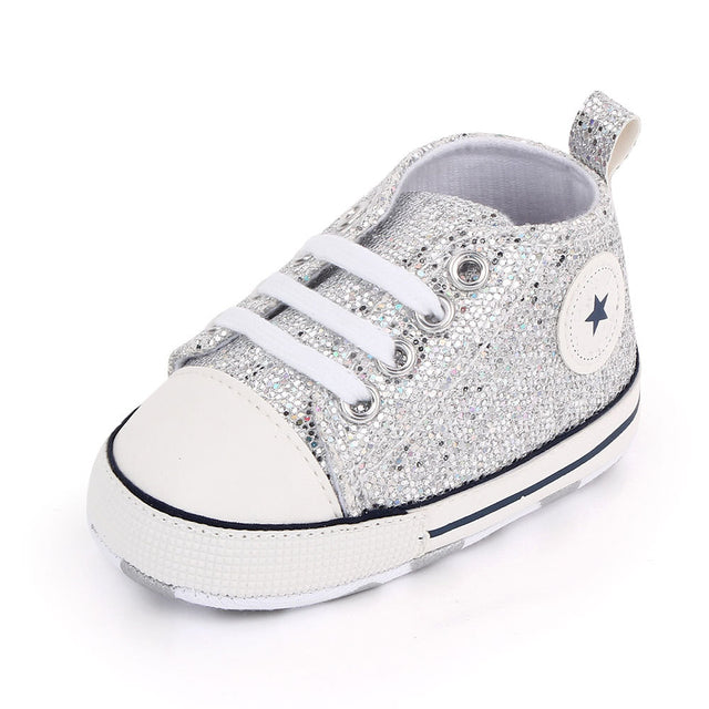 Fashionable Cute Canvas Shoes for Newborn Babies
