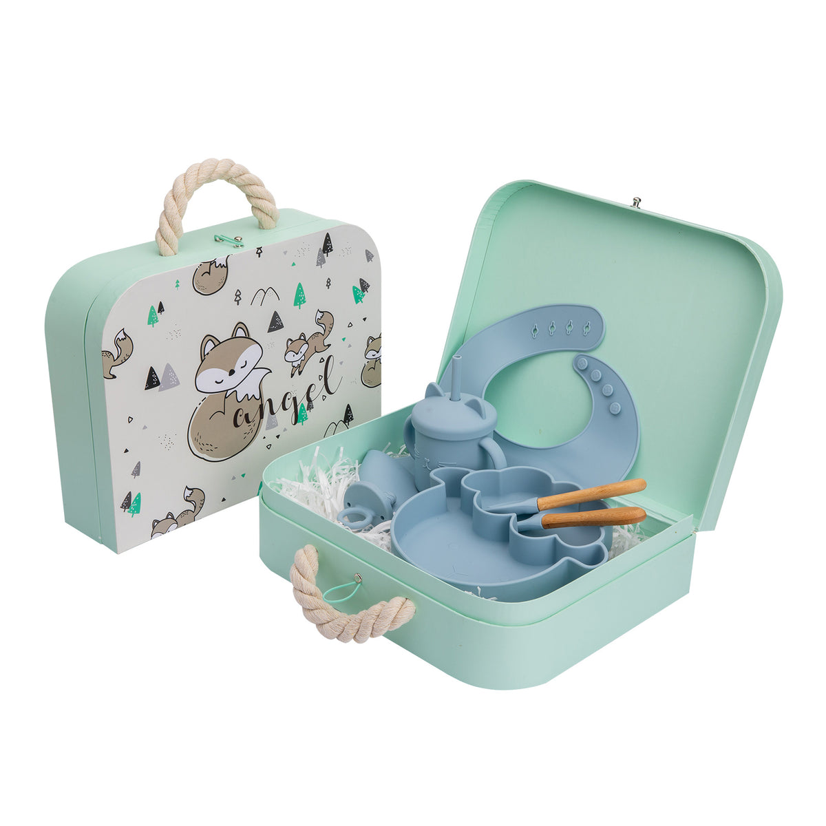 Baby Silicone Bowl Newborn Feeding Set