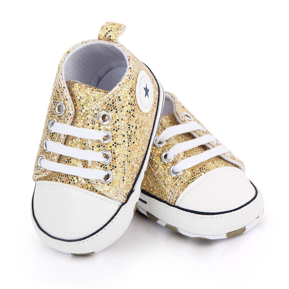 Fashionable Cute Canvas Shoes for Newborn Babies