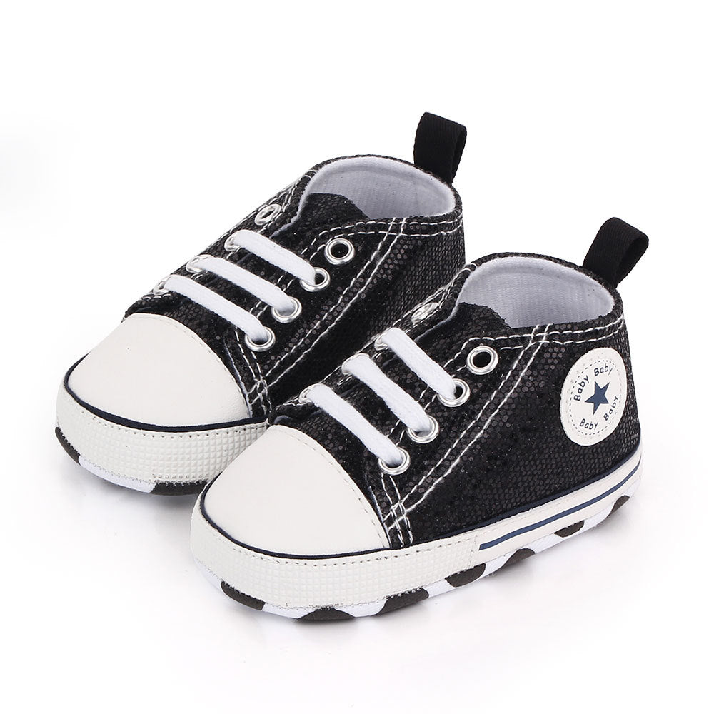 Fashionable Cute Canvas Shoes for Newborn Babies