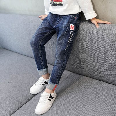 Classic Denim Jeans for Kids Boys (Ages 5-13)