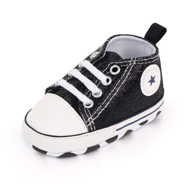 Fashionable Cute Canvas Shoes for Newborn Babies